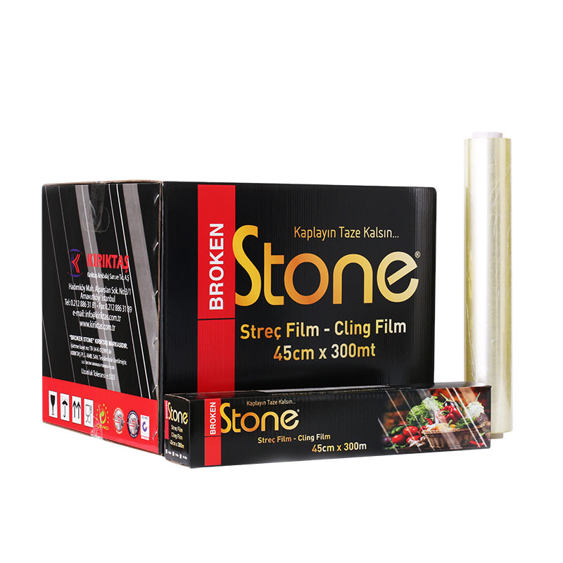 Pvc Cling Film with Cutter Box 45 cm x 300 m 9 mic