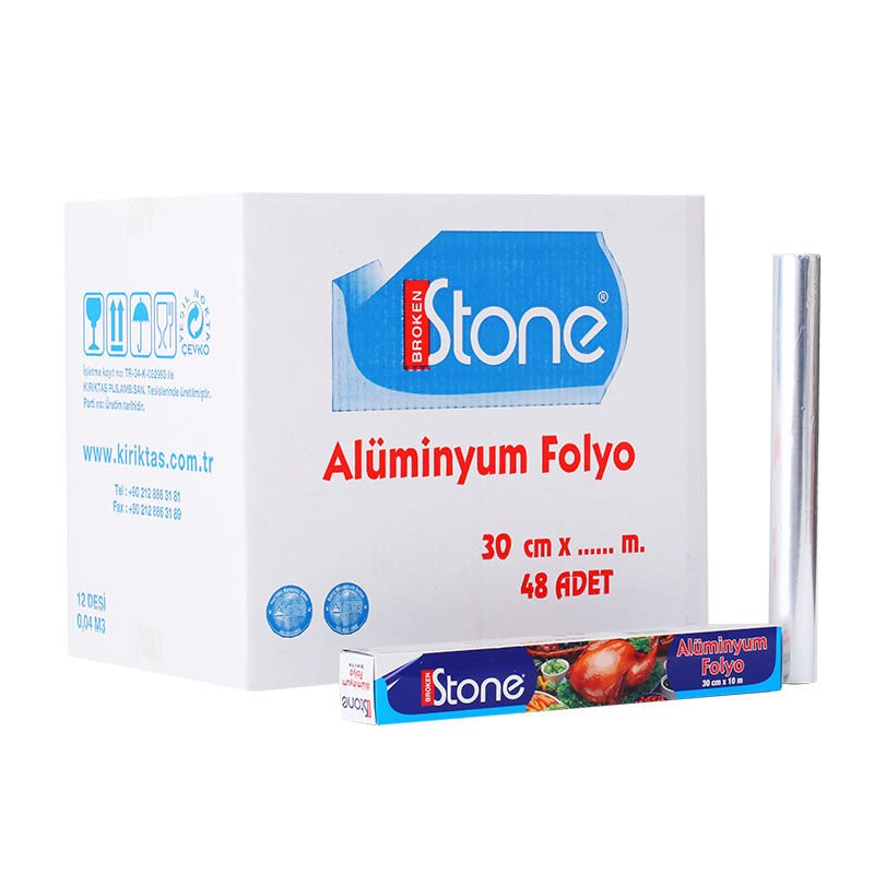 Alüminyum Folyo Kutulu 30 cm x 10 mt 10 mic